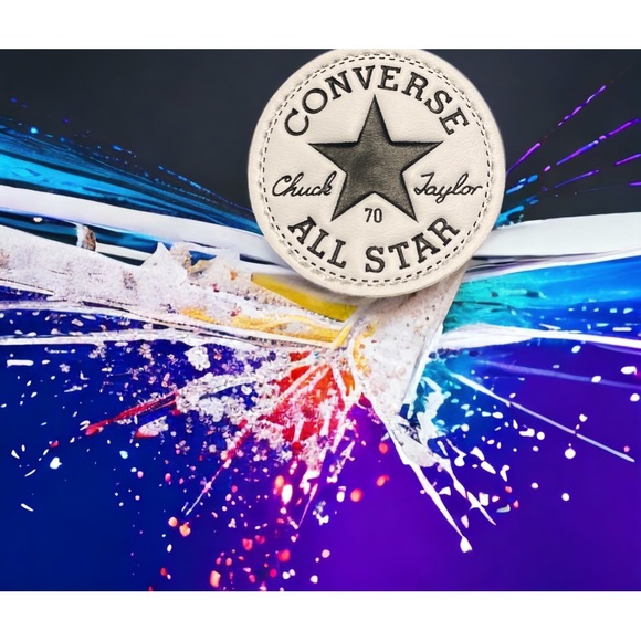 Light blue Converse Allstars - Picture 1 of 3